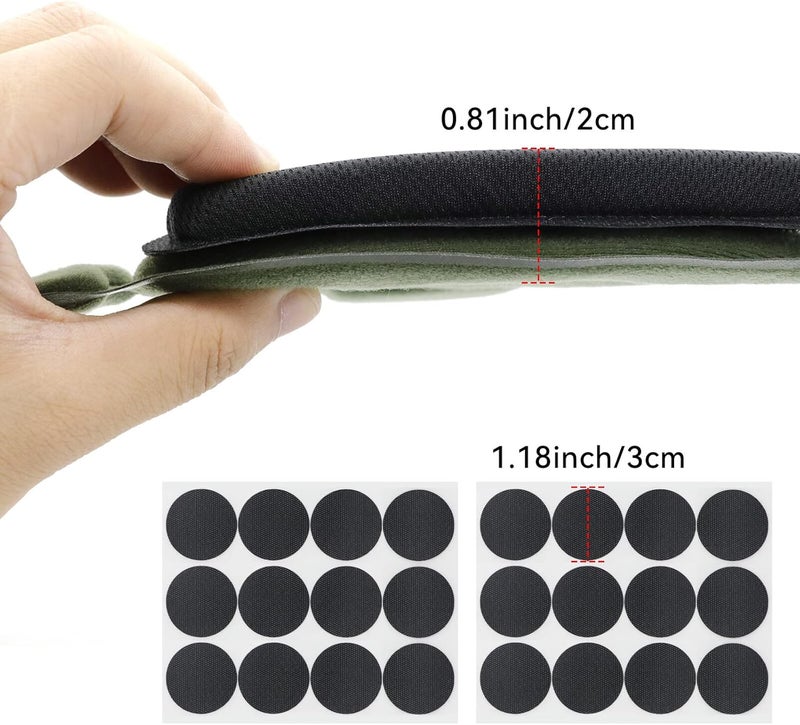 Aoutacc Tactical Airsoft Helmet Pads Internal Memory Foam Foam Protective Cushion Buffer Pad Protection Mat Accessories Liner System for Fast MT MICH IBH AF ACH Helmet - Image 2